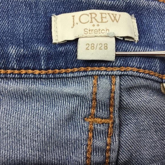 J. Crew Busted Knee Skinny Jeans - Picture 7 of 8